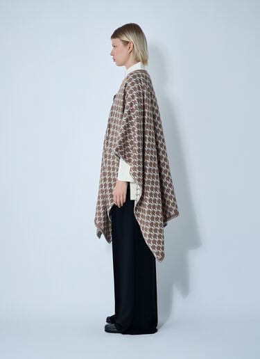 羊毛混纺围巾 Max Mara 羊毛混纺围巾 棕色 max0261038