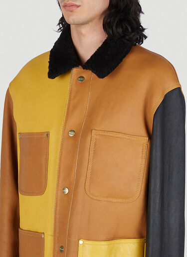 Marni x Carhartt Reversible Colour Block Jacket Brown mca0150019