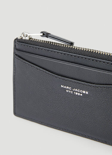 Marc Jacobs Logo Stamped Card Wallet Black mcj0250043
