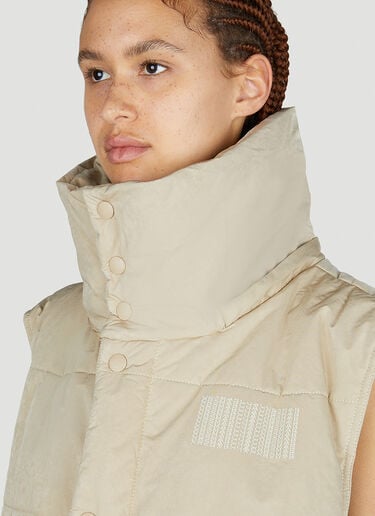 Oversized Puffer Gilet Marc Jacobs Oversized Puffer Gilet Beige mcj0251009