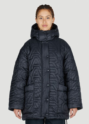 Marc Jacobs Monogram Quilted Puffer Coat Black mcj0251014