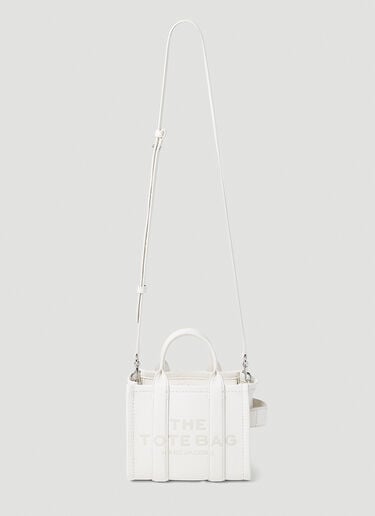 Leather Micro Tote Bag Marc Jacobs Leather Micro Tote Bag White mcj0252004