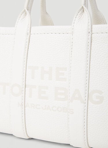 Leather Micro Tote Bag Marc Jacobs Leather Micro Tote Bag White mcj0252004