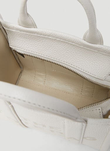 Leather Micro Tote Bag Marc Jacobs Leather Micro Tote Bag White mcj0252004