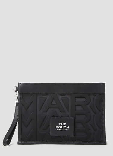 Marc Jacobs Monogram Large Clutch Bag Black mcj0253033