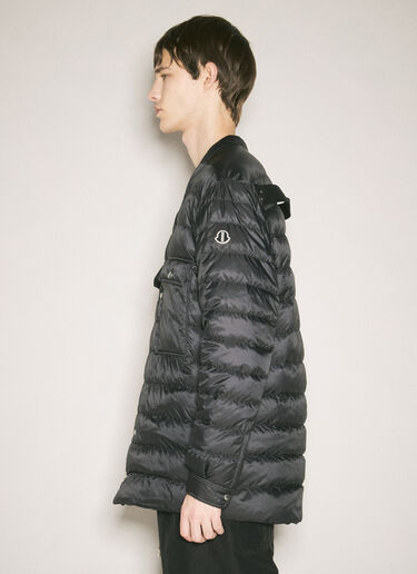 Collarless Down Jacket Moncler x Rick Owens Collarless Down Jacket Black mcs0358010