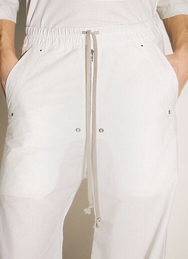 Moncler x Rick Owens Belas Drawstring Pants White mcs0358011