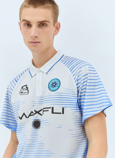 Maxfli Statue Polo Shirt Metalwood x Maxfli Maxfli Statue Polo Shirt Blue mem0158001