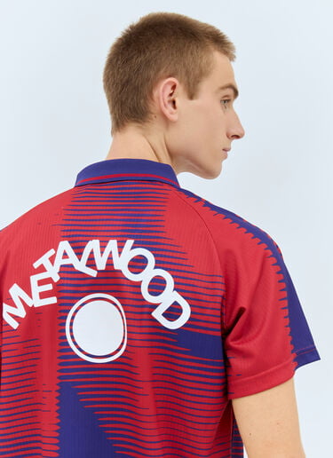Metalwood x Maxfli Maxfli Statue Polo Shirt Red mem0158002