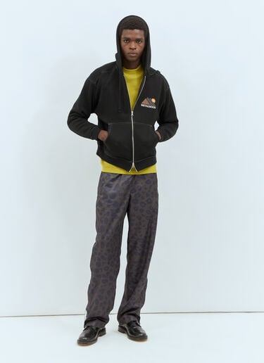 Sunshine Zip-Up Hooded Sweatshirt Metalwood Studio Sunshine Zip-Up Hooded Sweatshirt Black met0156010