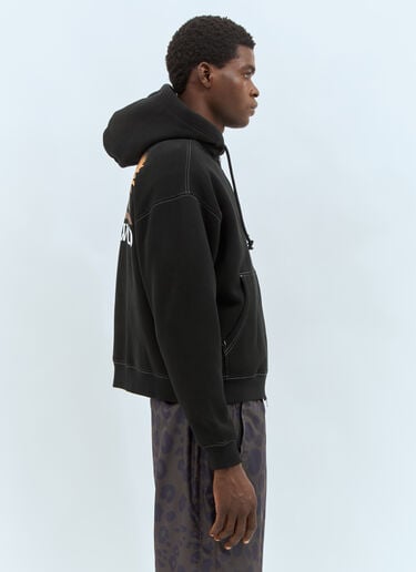 Sunshine Zip-Up Hooded Sweatshirt Metalwood Studio Sunshine Zip-Up Hooded Sweatshirt Black met0156010