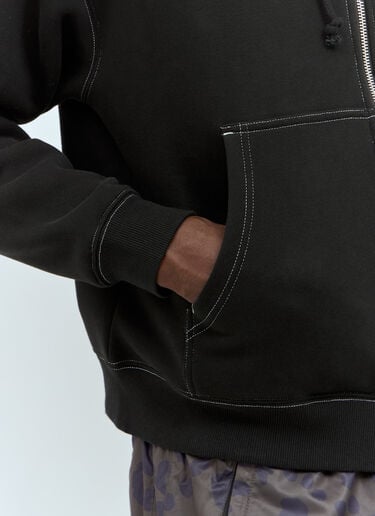 Sunshine Zip-Up Hooded Sweatshirt Metalwood Studio Sunshine Zip-Up Hooded Sweatshirt Black met0156010