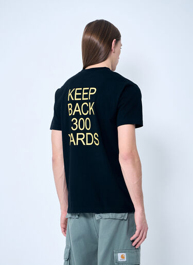300 Yards T-Shirt Metalwood Studio 300 Yards T-Shirt Black met0158003