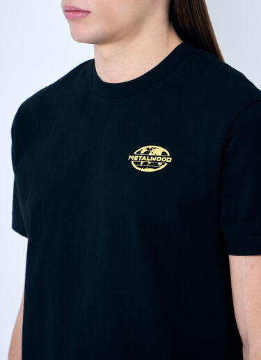 300 Yards T-Shirt Metalwood Studio 300 Yards T-Shirt Black met0158003