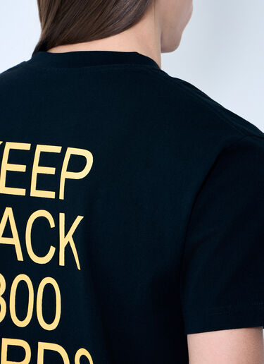 300 Yards T-Shirt Metalwood Studio 300 Yards T-Shirt Black met0158003