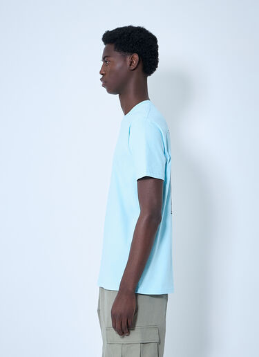 Logo Motif T-Shirt Metalwood Logo Motif T-Shirt Light Blue met0160004