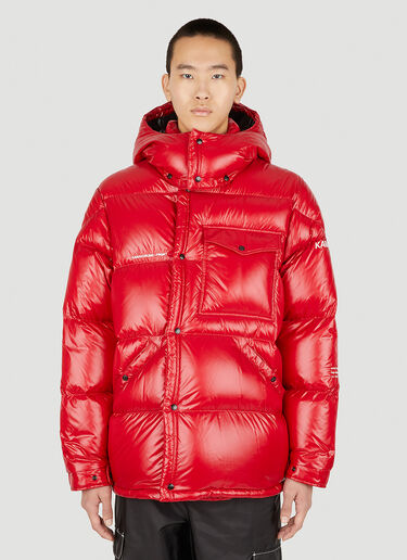 7 Moncler FRGMT Hiroshi Fujiwara Anthenium Hooded Jacket Red mfr0151003