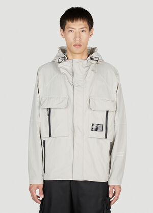 7 Moncler Fragment Dotter Parka Jacket Light Grey mfr0154003