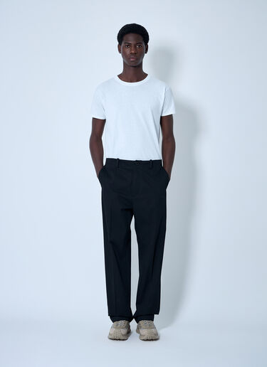 Logo Print Pants Moncler x FRGMT Hiroshi Fujiwara Logo Print Pants Black mfr0160053