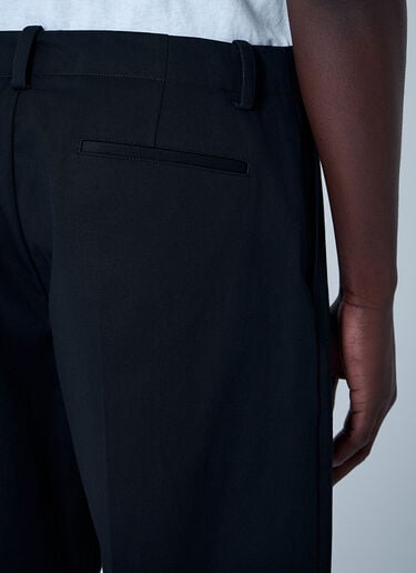 Moncler x FRGMT Hiroshi Fujiwara Logo Print Pants Black mfr0160053