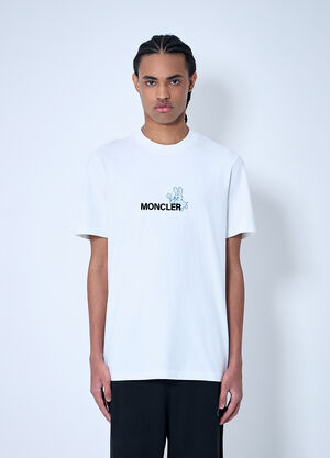 Moncler x FRGMT Hiroshi Fujiwara Logo Motif T-Shirt White mfr0160056