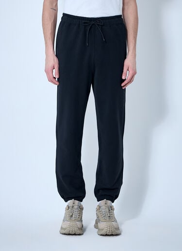 ロゴパッチ トラックパンツ Moncler x FRGMT Hiroshi Fujiwara ロゴパッチ トラックパンツ ブラック mfr0160060