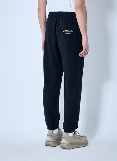ロゴパッチ トラックパンツ Moncler x FRGMT Hiroshi Fujiwara ロゴパッチ トラックパンツ ブラック mfr0160060