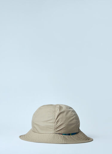 ロゴモチーフ バケットハット Moncler x FRGMT Hiroshi Fujiwara ロゴモチーフ バケットハット ベージュ mfr0160063