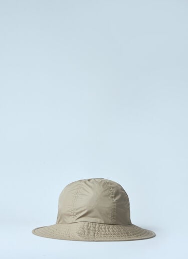 Moncler x FRGMT Hiroshi Fujiwara ロゴモチーフ バケットハット ベージュ mfr0160063