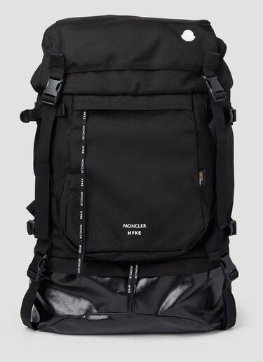 4 Moncler Hyke Small Hiking Backpack Black mhy0151012