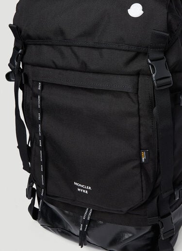 4 Moncler Hyke Small Hiking Backpack Black mhy0151012