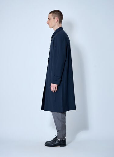 Single-Breasted Mohair Coat Miu Miu Single-Breasted Mohair Coat Navy miu0160001