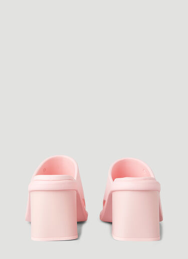 Miu Miu 러버 뮬 핑크 miu0248038