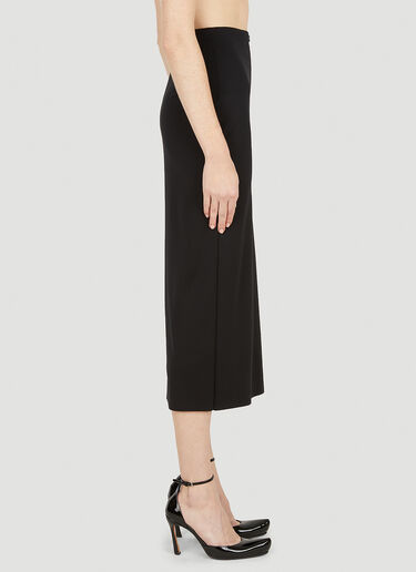 로고 패치 스커트 Miu Miu 로고 패치 스커트 Black miu0251004