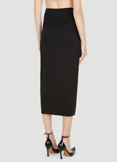 로고 패치 스커트 Miu Miu 로고 패치 스커트 Black miu0251004