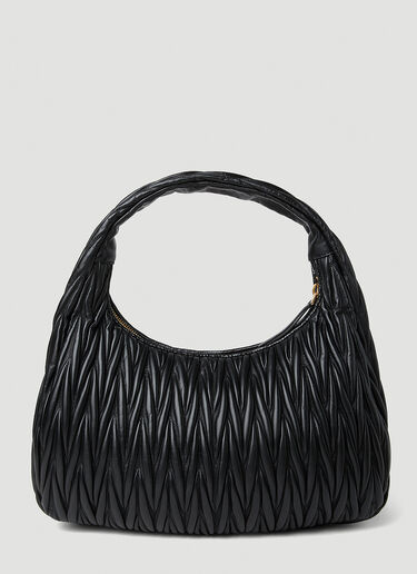 Wander Hobo Bag Miu Miu Wander Hobo Bag Black miu0251017