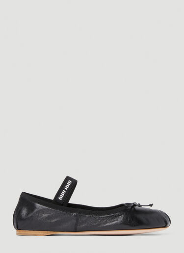 Ballerina Flats Miu Miu Ballerina Flats Black miu0252063