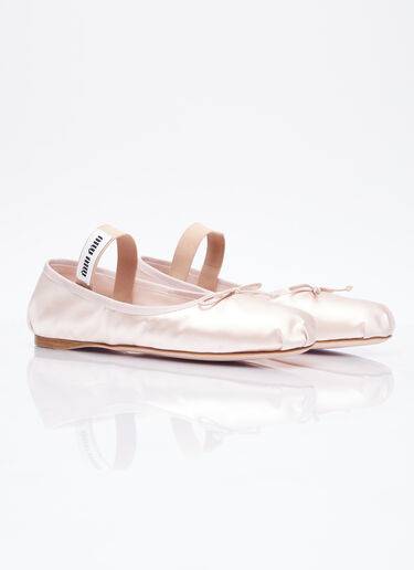 Ballerina Flats Miu Miu Ballerina Flats Pink miu0254036