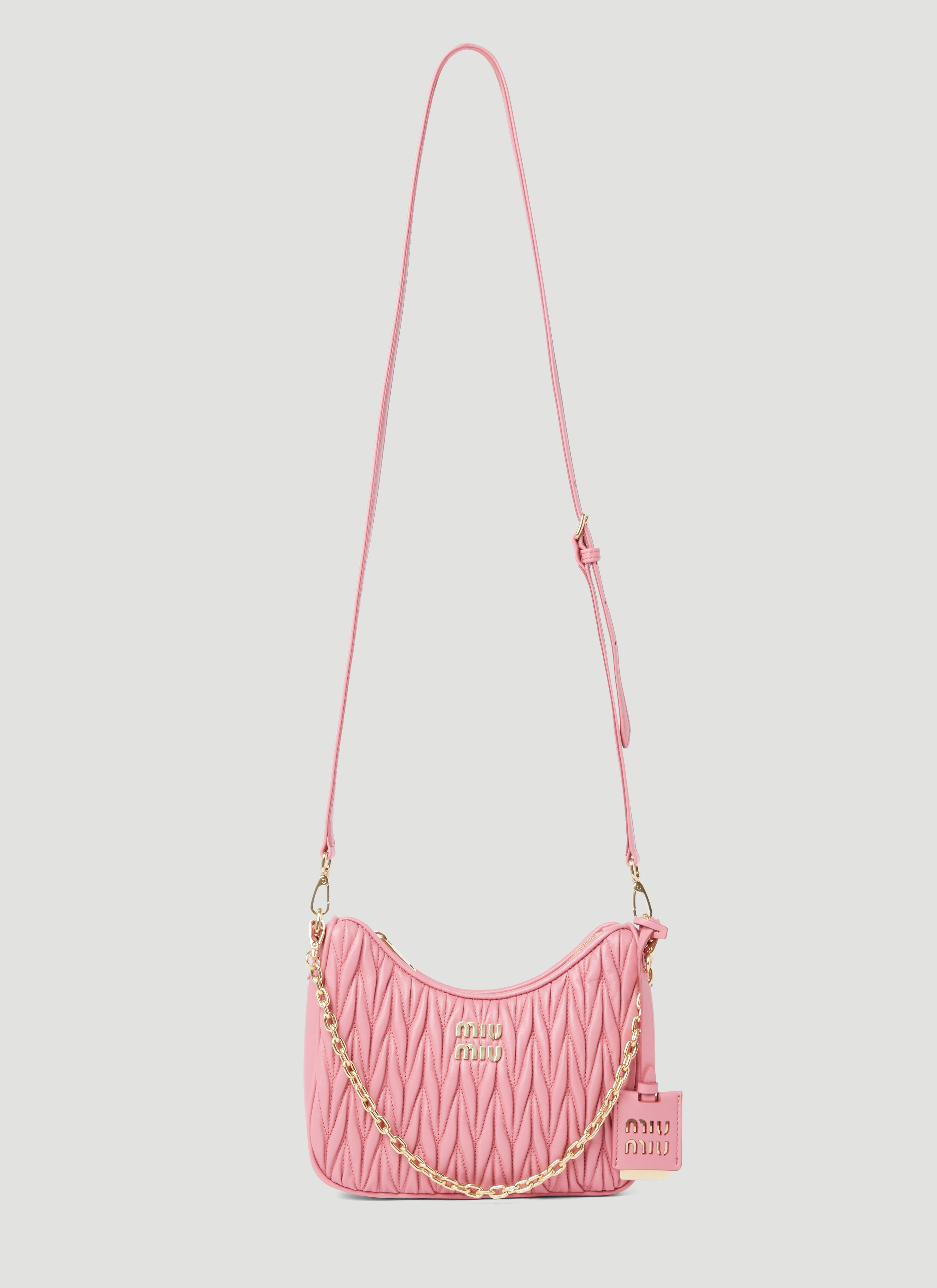Miu Miu Women's' Pocket Shoulder Bag in Brown | LN-CC®