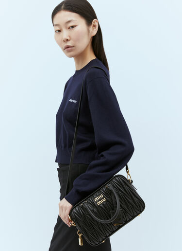 Arcadie Matelassé 手提包 Miu Miu Arcadie Matelassé 手提包 黑色 miu0254084