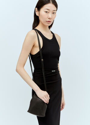 Miu Miu Nappa Leather Mini Bag Black miu0256050