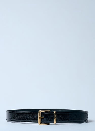 Leather Belt Miu Miu Leather Belt Black miu0259042
