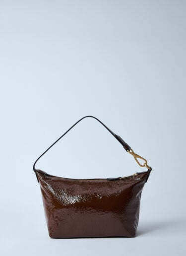 ナプラック パテント ミニバッグ Miu Miu ナプラック パテント ミニバッグ ブラウン miu0260050