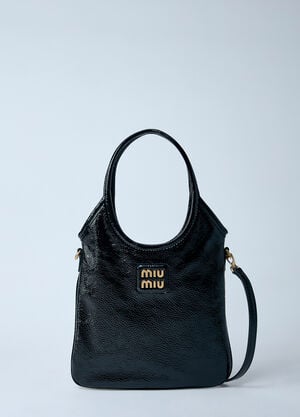 Miu Miu IVY Patent Crossbody Bag Black miu0260052