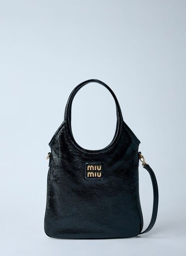 漆皮斜挎包 Miu Miu 漆皮斜挎包 黑色 miu0260052