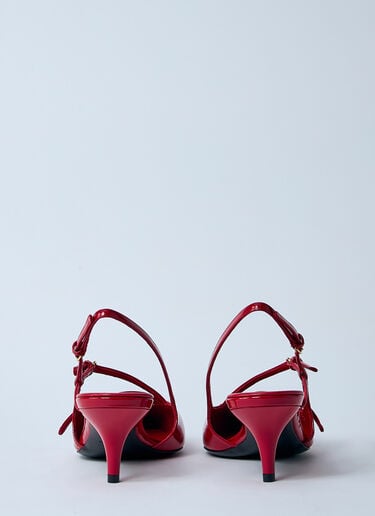 Décolleté Slingback Heels Miu Miu Décolleté Slingback Heels Red miu0260062