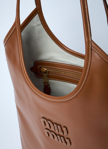 アイビーレザーショルダーバッグ Miu Miu アイビーレザーショルダーバッグ キャメル miu0261023