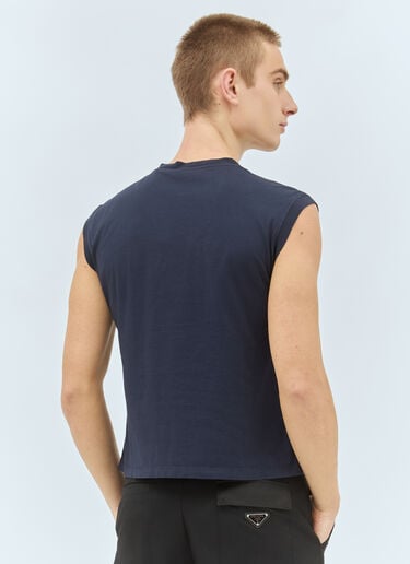 Miu Miu ジャージーTシャツ 3枚セット ブルー miu0359003