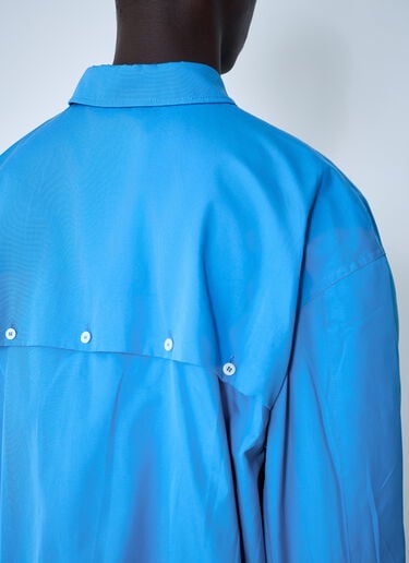 Logo Motif Blouson Jacket Miu Miu Logo Motif Blouson Jacket Blue miu0362010