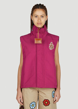 1 Moncler JW Anderson 트러반 질레 재킷 핑크 mjw0252002